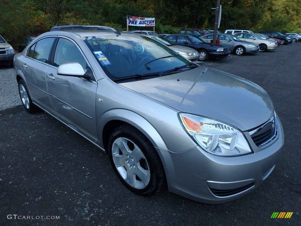 2008 Aura XE 3.5 - Silver Pearl / Gray photo #5