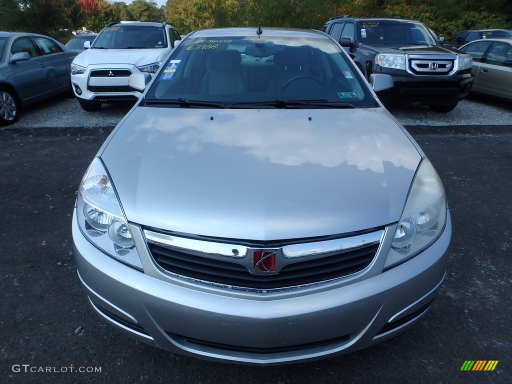 2008 Aura XE 3.5 - Silver Pearl / Gray photo #6