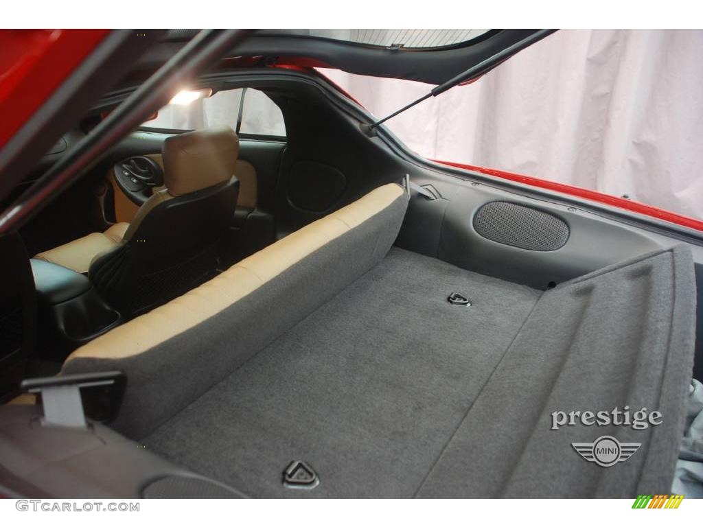 2002 Firebird Trans Am WS-6 Coupe - Bright Red / Camel photo #4
