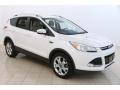 2014 White Platinum Ford Escape Titanium 2.0L EcoBoost 4WD  photo #1