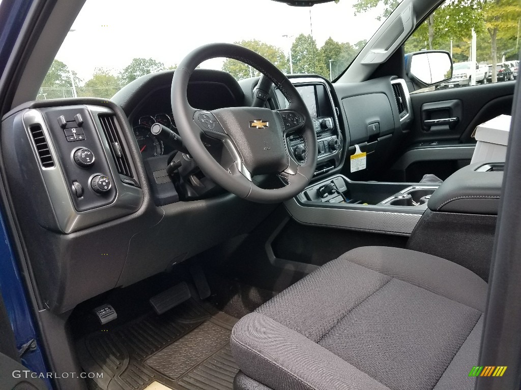 2018 Silverado 1500 LT Crew Cab 4x4 - Deep Ocean Blue Metallic / Jet Black photo #5