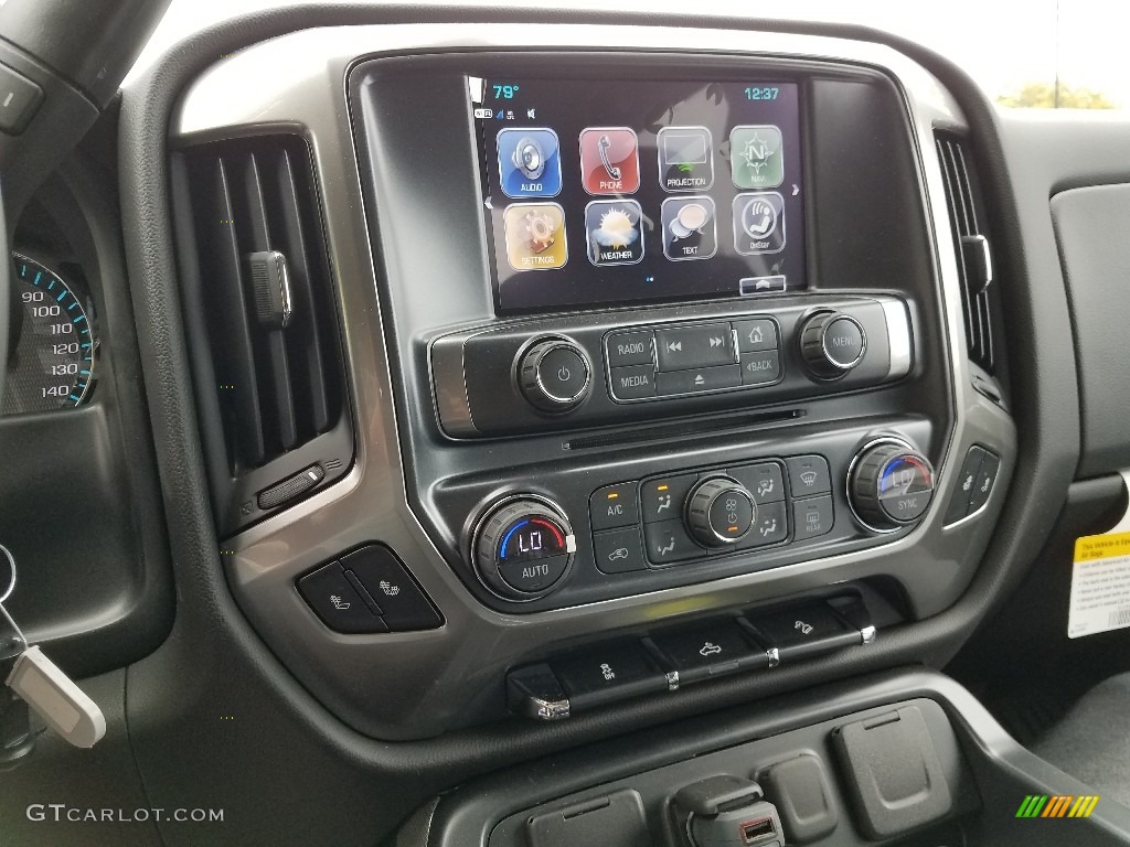 2018 Silverado 1500 LT Crew Cab 4x4 - Deep Ocean Blue Metallic / Jet Black photo #8