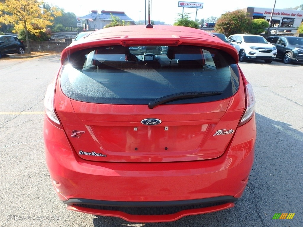 2016 Fiesta ST Hatchback - Molten Orange Metallic Tri-coat / ST Charcoal Black photo #4