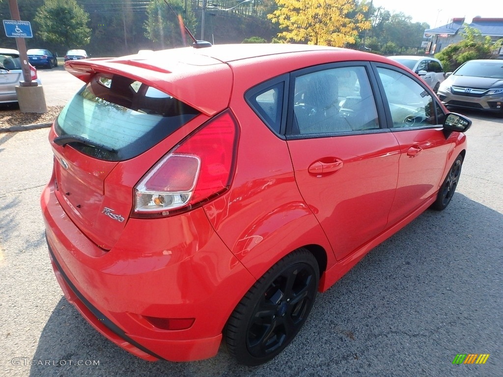 2016 Fiesta ST Hatchback - Molten Orange Metallic Tri-coat / ST Charcoal Black photo #6