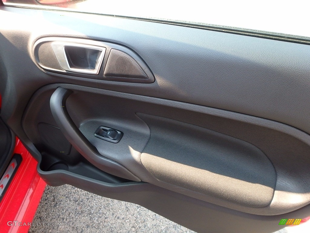 2016 Fiesta ST Hatchback - Molten Orange Metallic Tri-coat / ST Charcoal Black photo #13