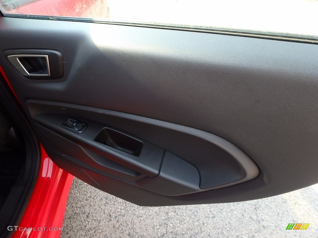 2016 Fiesta ST Hatchback - Molten Orange Metallic Tri-coat / ST Charcoal Black photo #15