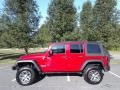 Flame Red 2012 Jeep Wrangler Unlimited Sport 4x4
