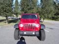 2012 Flame Red Jeep Wrangler Unlimited Sport 4x4  photo #3