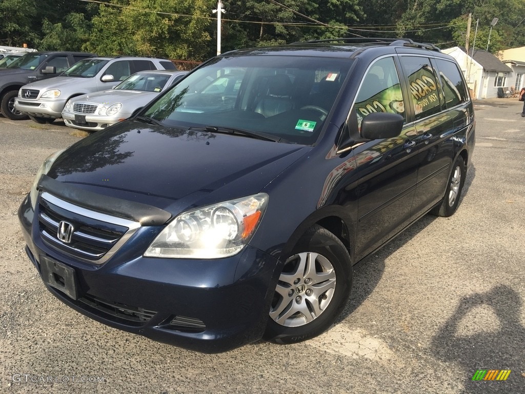 2005 Midnight Blue Pearl Honda Odyssey Ex L 122878827