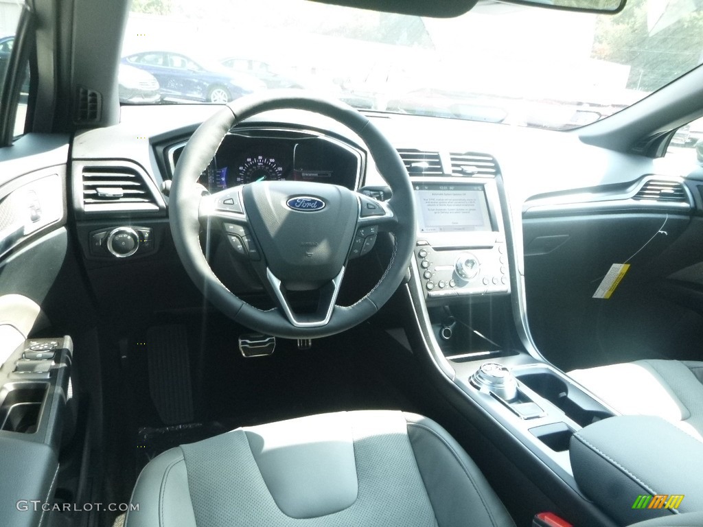 Sport Dark Earth Gray Interior 2018 Ford Fusion Sport AWD Photo #122888835