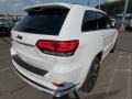 2018 Bright White Jeep Grand Cherokee Overland 4x4  photo #5