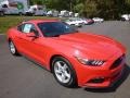 2017 Race Red Ford Mustang V6 Coupe  photo #3