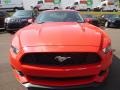 2017 Race Red Ford Mustang V6 Coupe  photo #4