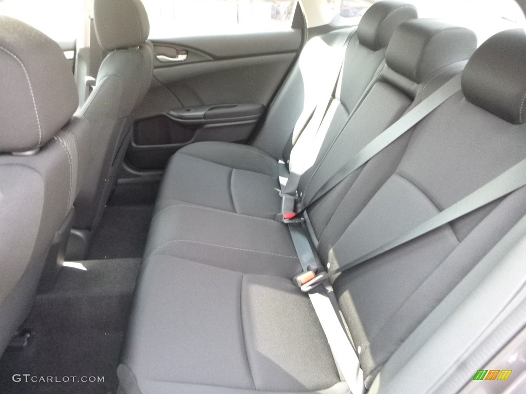 2017 Civic EX-T Sedan - Modern Steel Metallic / Black photo #9