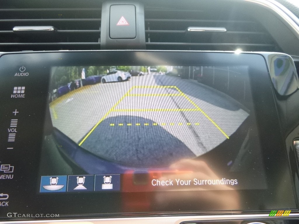 2017 Civic EX-T Sedan - Modern Steel Metallic / Black photo #15