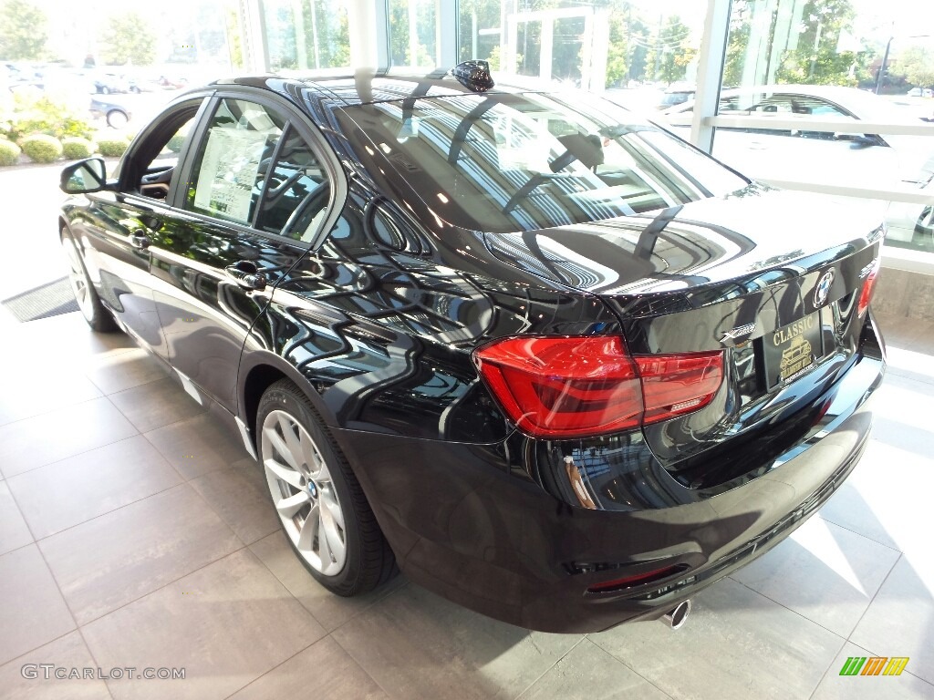 2018 3 Series 320i xDrive Sedan - Jet Black / Black photo #2