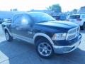 2018 Brilliant Black Crystal Pearl Ram 1500 Laramie Crew Cab 4x4  photo #1