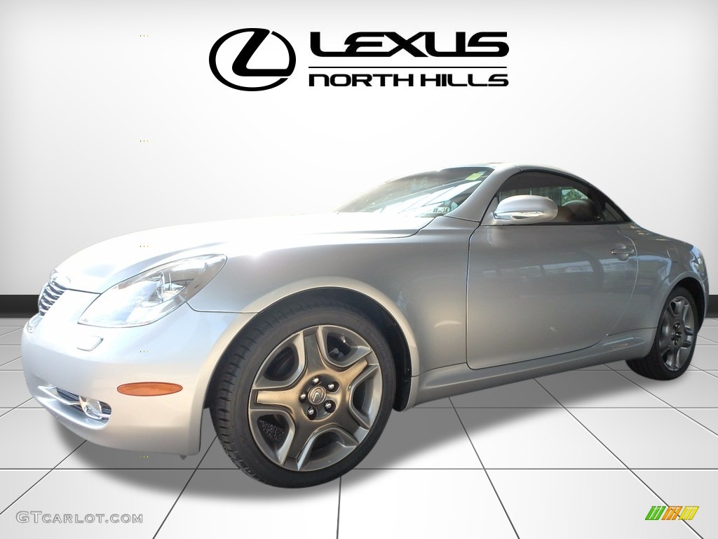 2007 SC 430 Convertible - Mercury Metallic / Saddle photo #3