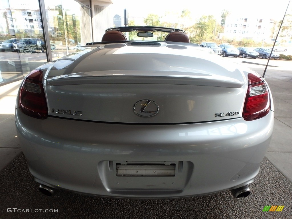 2007 SC 430 Convertible - Mercury Metallic / Saddle photo #6