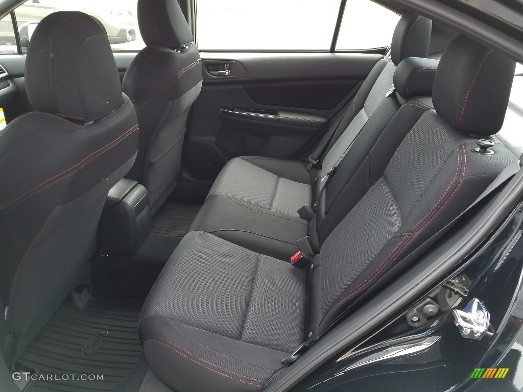Carbon Black Interior 2018 Subaru WRX Premium Photo #122894199