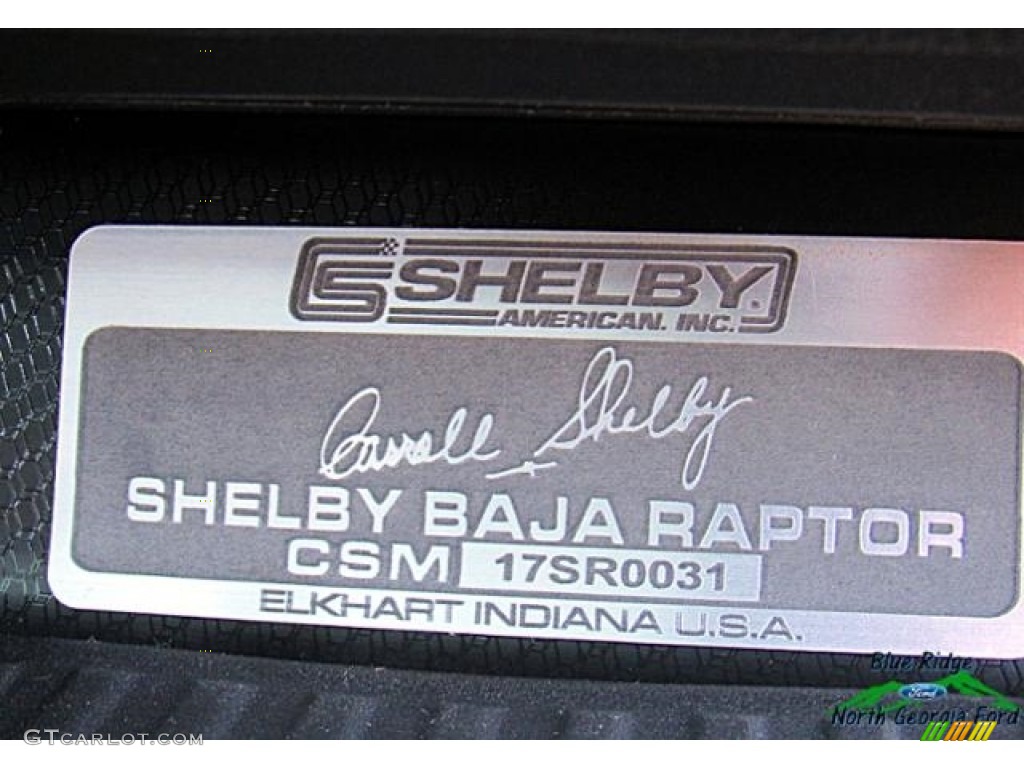 2017 F150 Shelby BAJA Raptor SuperCrew 4x4 - Avalanche / Black photo #32
