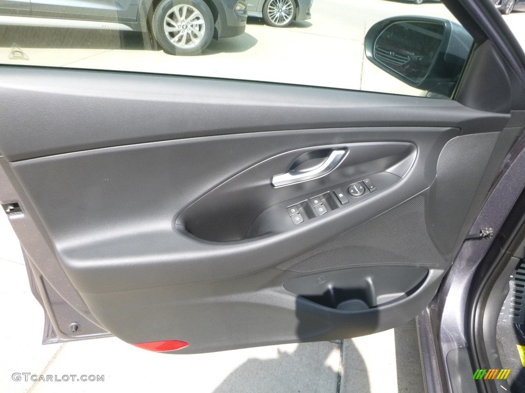 2018 Hyundai Elantra GT Sport Black Door Panel Photo #122896632