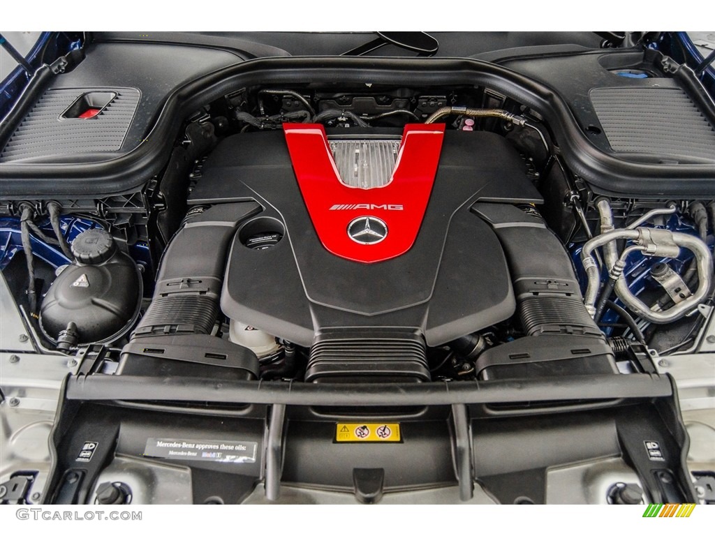 2018 Mercedes-Benz GLC AMG 43 4Matic Coupe 3.0 Liter AMG biturbo DOHC 24-Valve VVT V6 Engine Photo #122897208