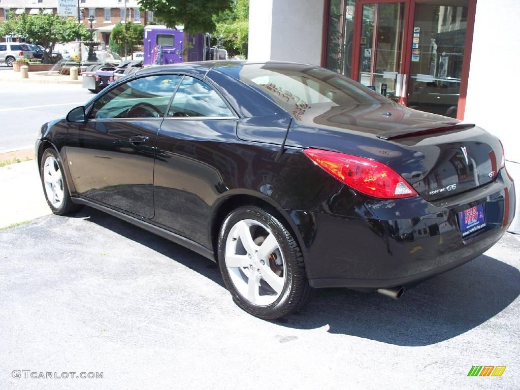 2007 G6 GT Convertible - Black / Ebony/Morocco photo #21