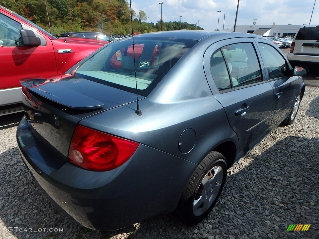 2006 Cobalt LS Sedan - Blue Granite Metallic / Gray photo #4