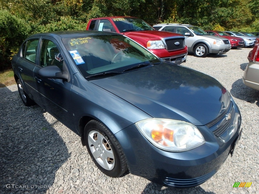 2006 Cobalt LS Sedan - Blue Granite Metallic / Gray photo #5