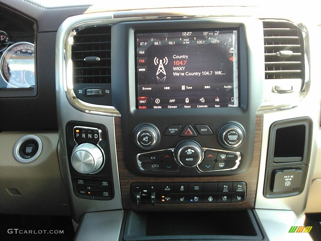 2018 1500 Laramie Crew Cab 4x4 - Delmonico Red Pearl / Canyon Brown/Light Frost Beige photo #10