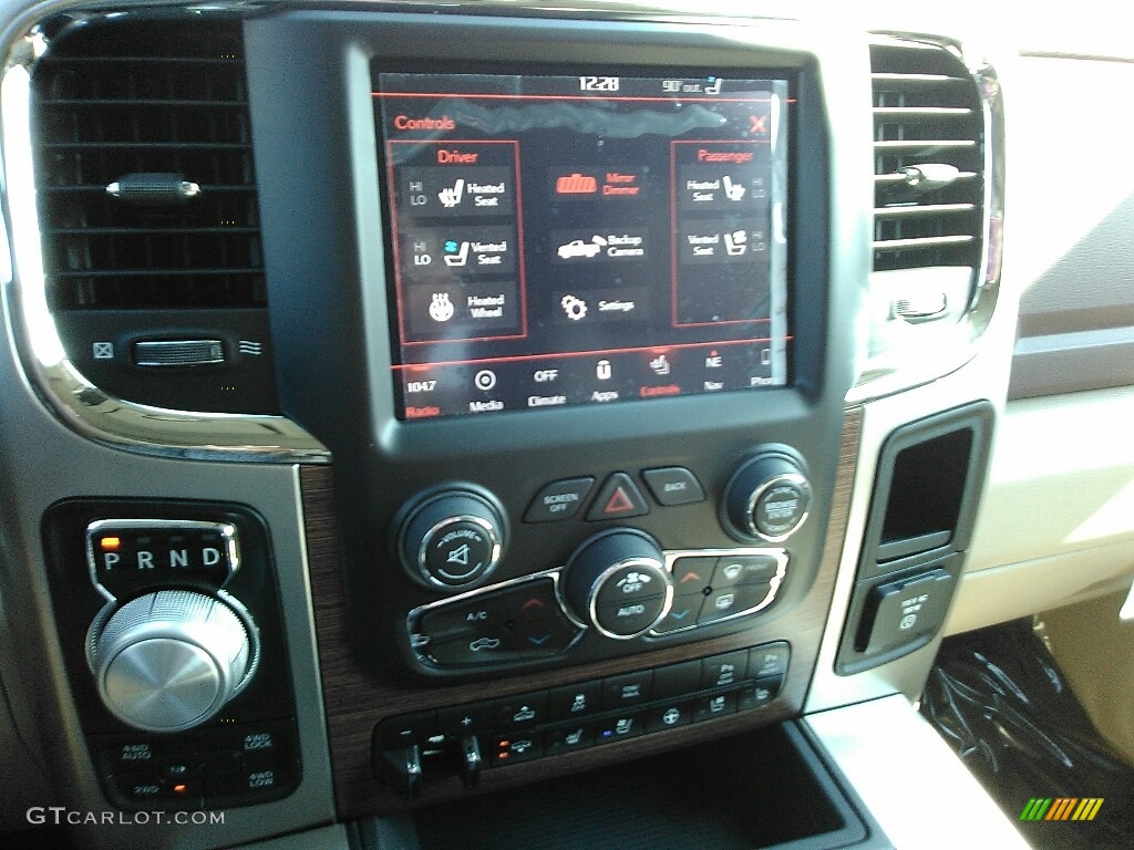 2018 1500 Laramie Crew Cab 4x4 - Delmonico Red Pearl / Canyon Brown/Light Frost Beige photo #11