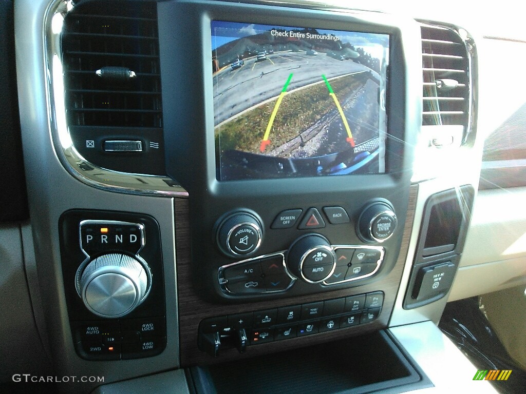 2018 1500 Laramie Crew Cab 4x4 - Delmonico Red Pearl / Canyon Brown/Light Frost Beige photo #12