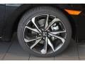2017 Crystal Black Pearl Honda Civic Si Sedan  photo #8
