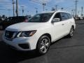 2017 Glacier White Nissan Pathfinder SV 4x4  photo #2