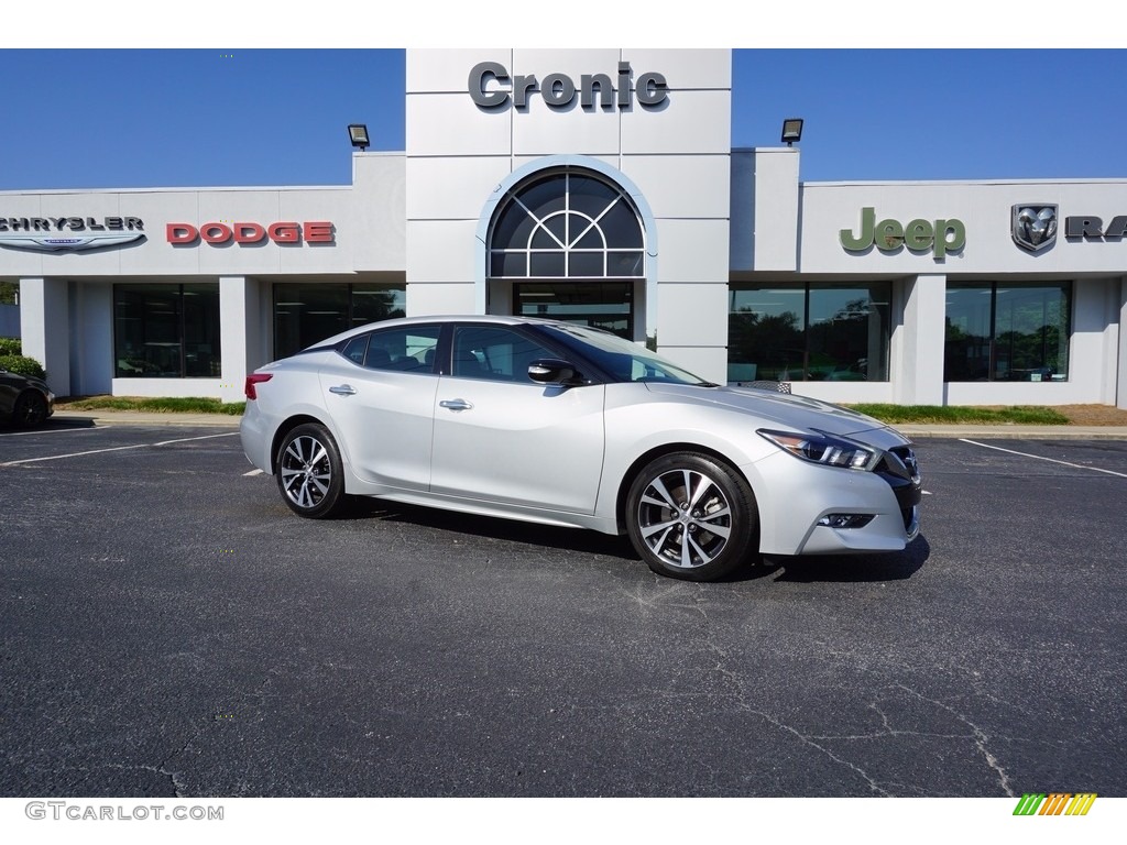 2017 Maxima SL - Brilliant Silver / Charcoal photo #1