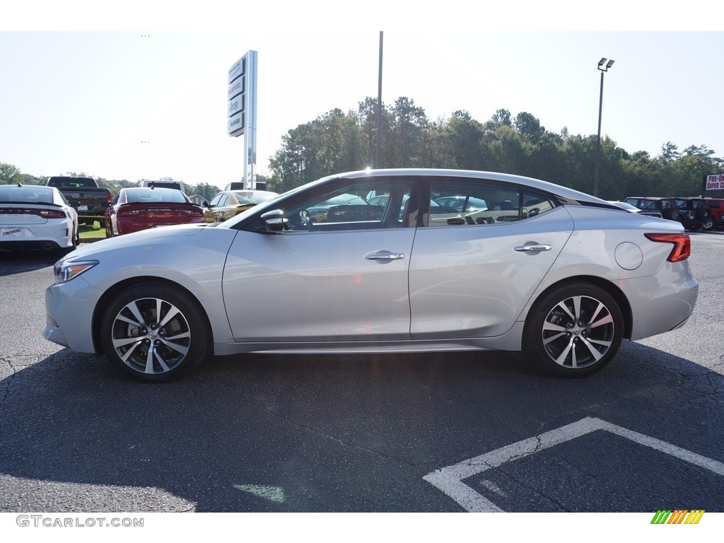 2017 Maxima SL - Brilliant Silver / Charcoal photo #4