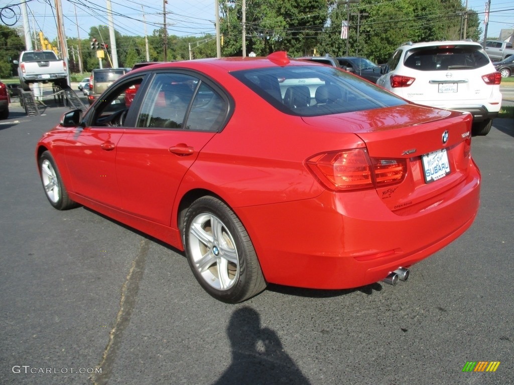 2014 3 Series 328i xDrive Sedan - Melbourne Red Metallic / Black photo #8