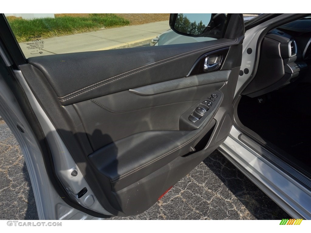 2017 Maxima SL - Brilliant Silver / Charcoal photo #12