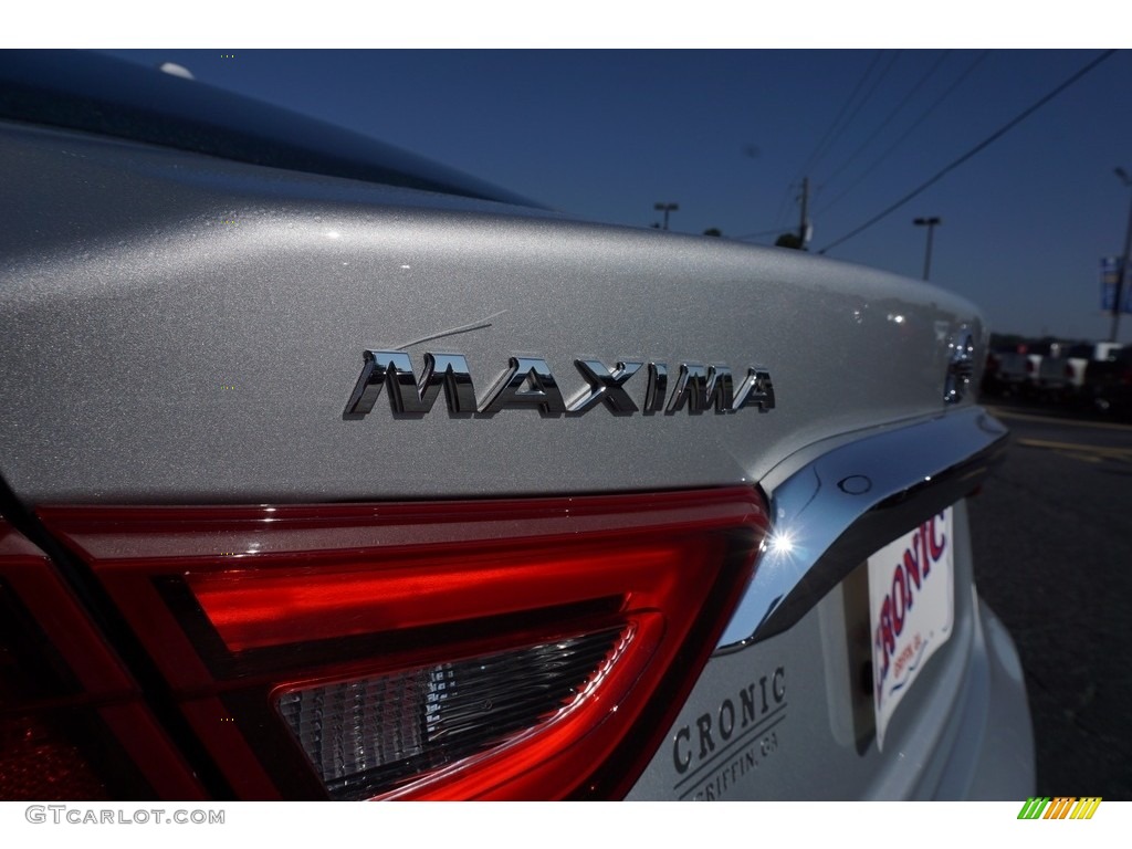2017 Maxima SL - Brilliant Silver / Charcoal photo #16