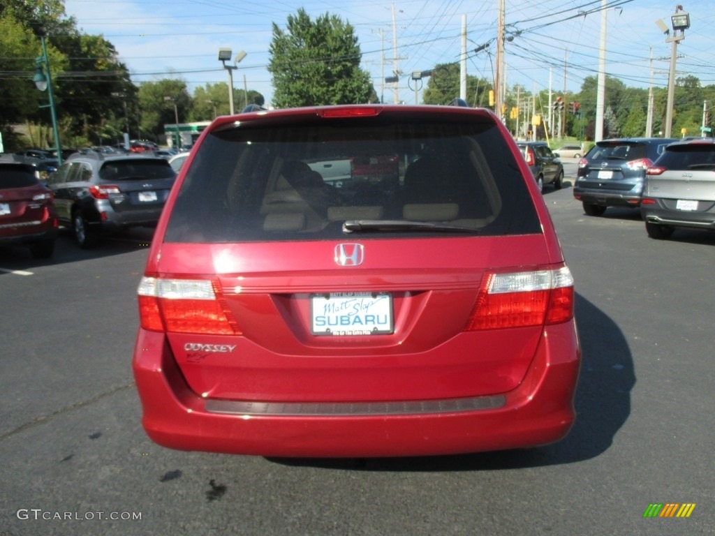 2006 Odyssey EX-L - Redrock Pearl / Black photo #7