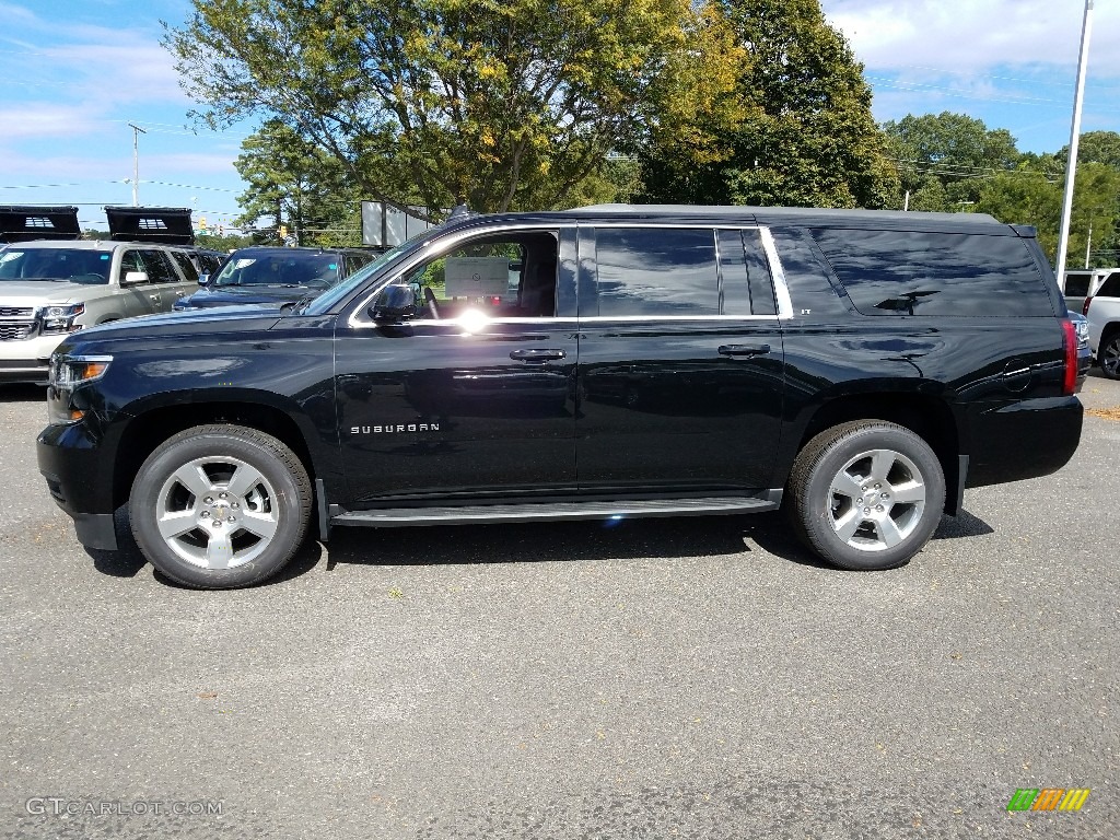 Black 2018 Chevrolet Suburban LT 4WD Exterior Photo #122901713