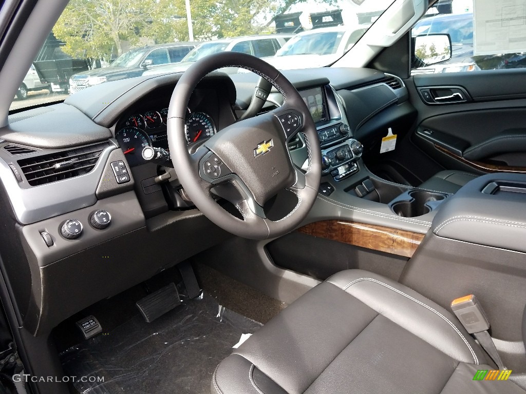 Jet Black Interior 2018 Chevrolet Suburban LT 4WD Photo #122901837