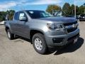 2018 Satin Steel Metallic Chevrolet Colorado WT Extended Cab 4x4  photo #1