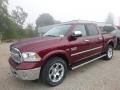 Delmonico Red Pearl 2018 Ram 1500 Laramie Crew Cab 4x4 Exterior