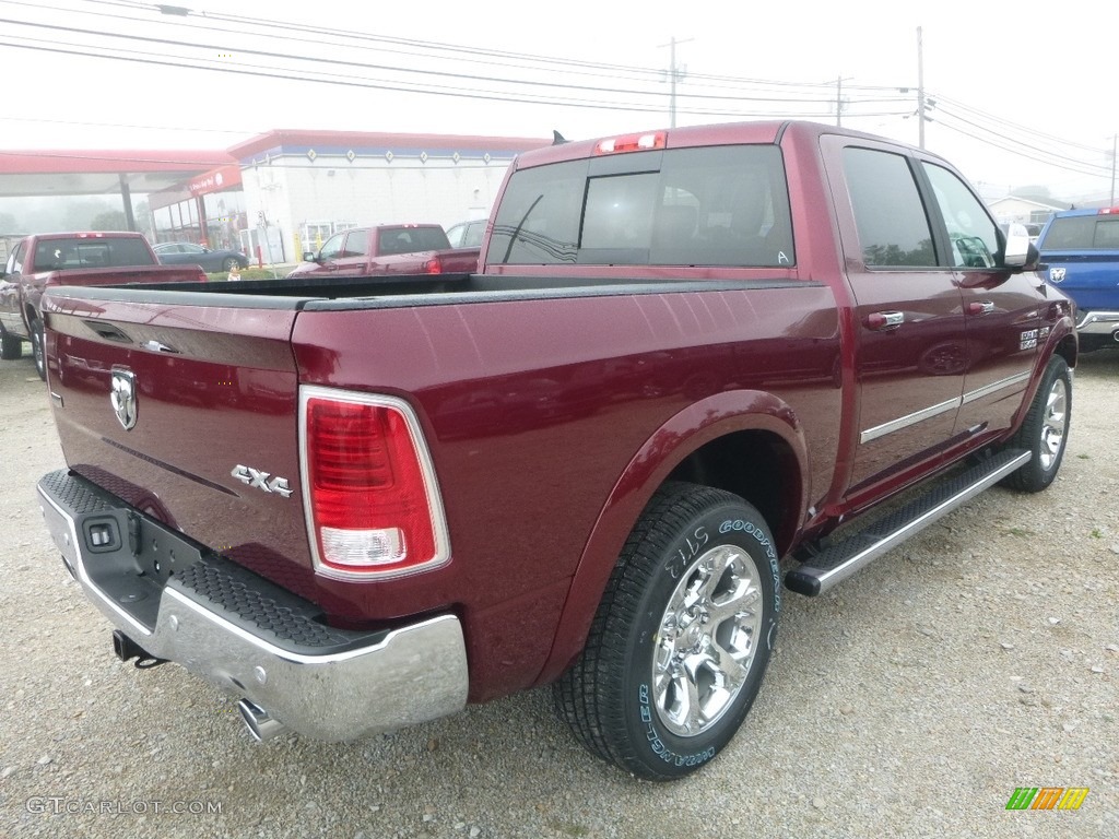 2018 1500 Laramie Crew Cab 4x4 - Delmonico Red Pearl / Black photo #5