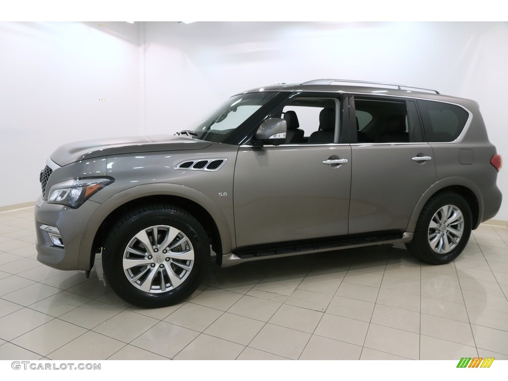 2017 QX80 Signature Edition AWD - Smoky Quartz / Graphite photo #3