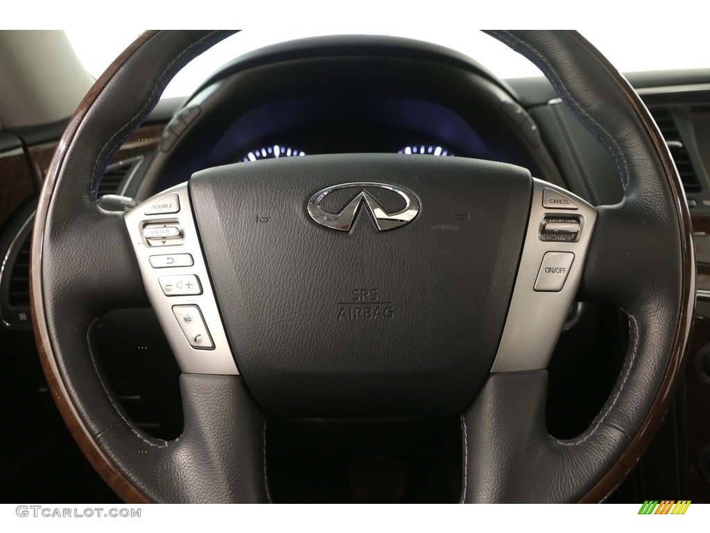 2017 QX80 Signature Edition AWD - Smoky Quartz / Graphite photo #6