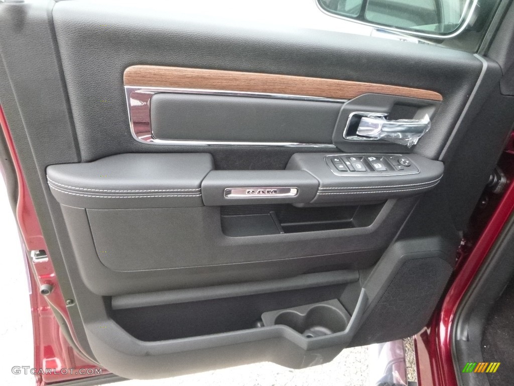 2018 1500 Laramie Crew Cab 4x4 - Delmonico Red Pearl / Black photo #14