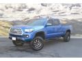 2016 Blazing Blue Pearl Toyota Tacoma TRD Off-Road Double Cab 4x4  photo #5